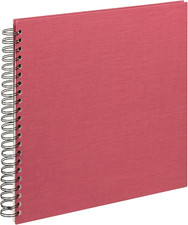 Walther Design Fotoalbum Dunkelrot 30 X 30 Cm Leinen, 6SL3030C20Y