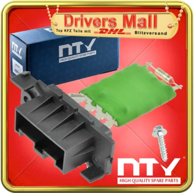 NTY Widerstand HEIZUNGSGEBLÄSE GEBLÄSEREGLER FÜR OPEL ADAM CORSA D CORSA E