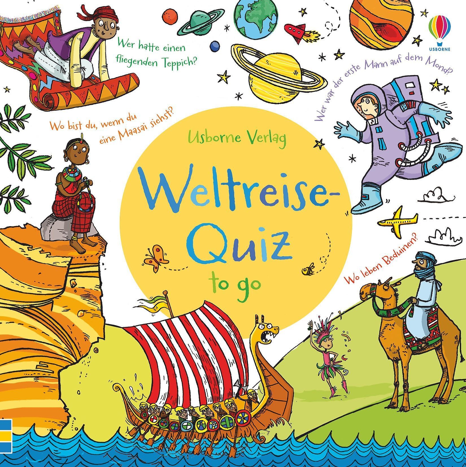 Thumbnail - Weltreise-quiz To Go | Simon Tudhope | Taschenbuch | 128 S. | Deutsch