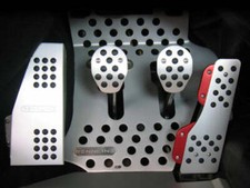 Rennline Pedal Set - 4 Piece - Rubber Grip Black Fits Porsche 911912930coupe Rennline Pedal Set - 4 Piece - Rubber Grip Black Fits Porsche 911912930coupe