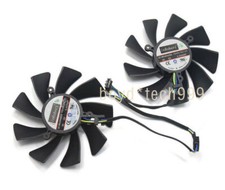 Cooling Fan Cooler For XFX FD9015U12S HD7950 HD 7970 7950 Dual-X 85MM 4Pin