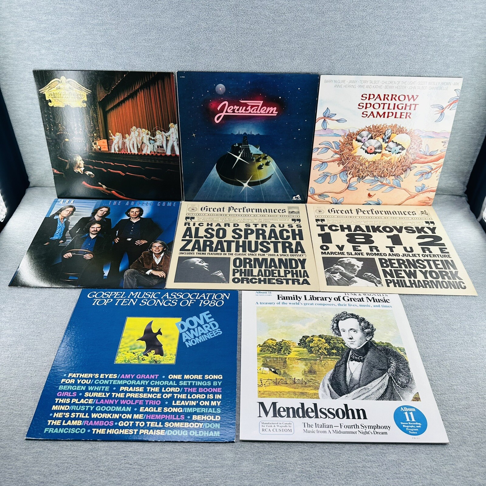 VINYL RECORDS LP - Lot Of 8 Various       LP-image