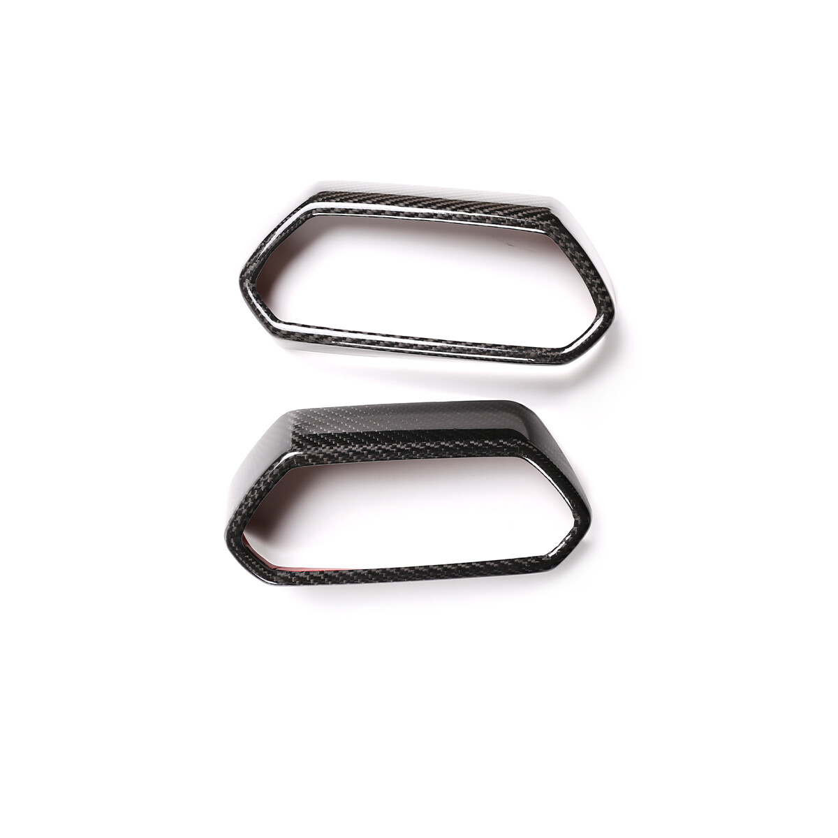2PCS Real Carbon Fiber Air Outlet Vent Cover For LAMBORGHINI URUS 2018-2023