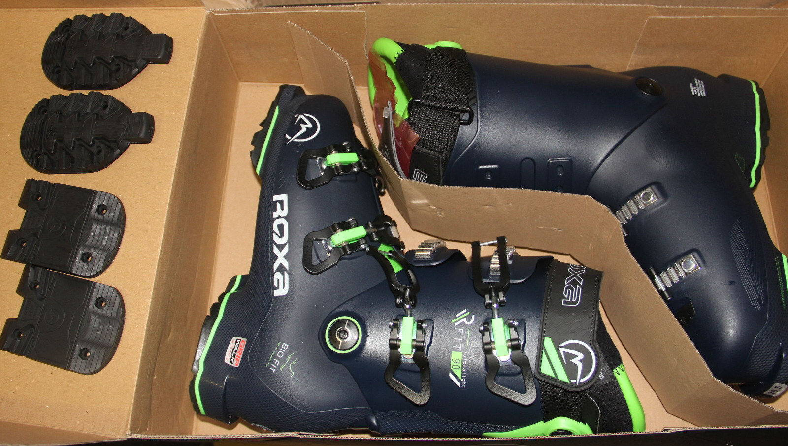 SALOMON Scarponi da sci uomo Roxa nuovi Italia R FIT 90 ROXA scegli taglia ALL MOUNTAIN