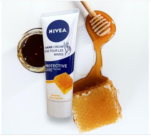 4 x NIVEA Protective Care 24hr Moisturising Cream, Beeswax / Honey 75ml - Picture 7 of 8