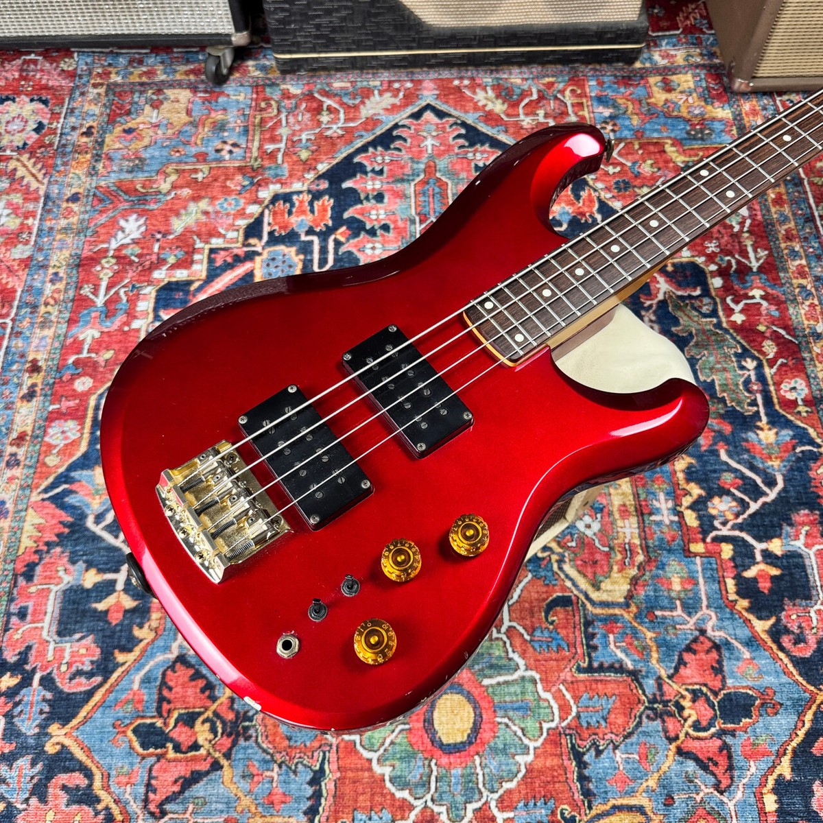 Ibanez RB824　80年代製 1983 Ibanez RB824 Roadstar Bass Fire Red | eBay