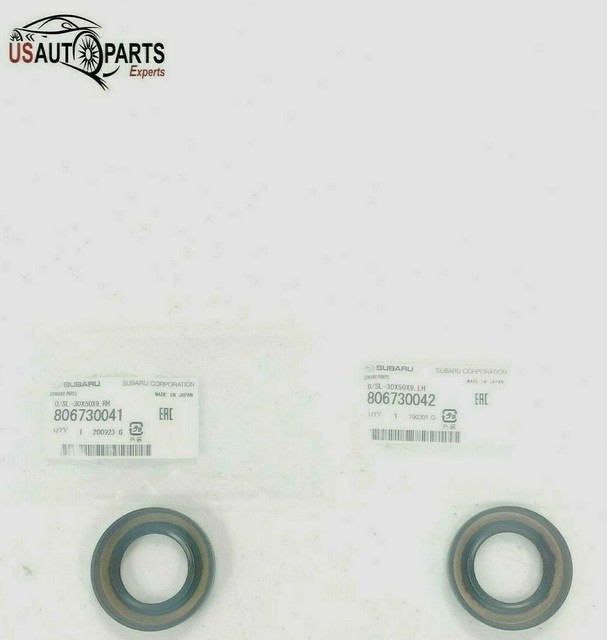 X2 OEM Subaru Front Drive Axle Seal Kit Impreza Forester Legacy for