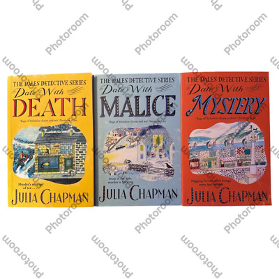 Lot of 3 Dales Detective Series Mystery Paperbacks by Julia Chapman Books 1-3