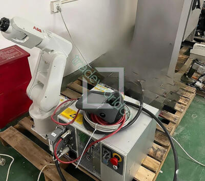 IRB120-3/0.58 ABB ROBOT WITH IRC5 CONTROLLER, TEACHING PENDANT AND CABLE, 220V