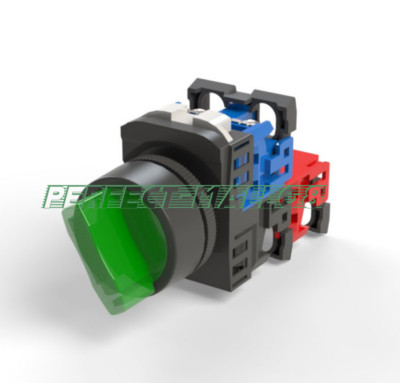 1PC FOR AR22PL-210E3G GREEN Two short handle light selection switch