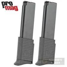 TWO ProMag Ruger LCP 380ACP 10-Round MAGAZINES + Grip Ext. RUG14 FAST SHIP