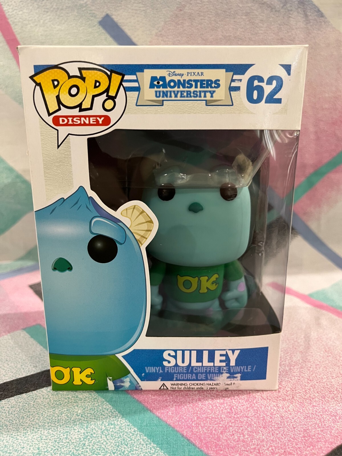 Sulley - 62 - Pop Vinyl - Monsters University - Disney - Vaulted