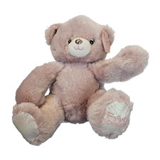 10 FAO Schwarz Sparklers Pink Teddy Bear Plush Stuffed Animal NWT