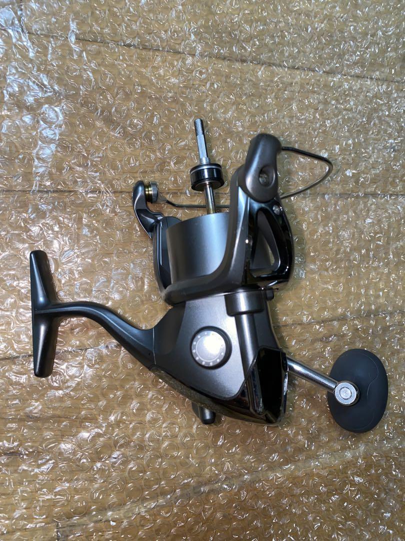 シマノ 02TWIN POWER 8000PG SHIMANO 02 TWIN POWER 8000PG HANDLE LEFT-HANDED SPINNING