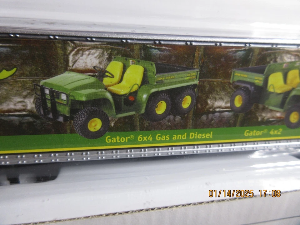 Vintage 1/64 John Deere 387 Peterbilt Semi Trailer Gator 6x4 4x2 Trail Gator NIB - Image 4 of 4