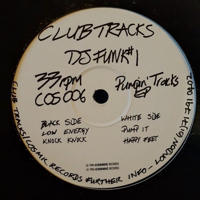 DJ FUNK #1 / PUMPIN' TRACKS EP /12INCH/KNOCK KNOCK/CHICAGO GHETTO