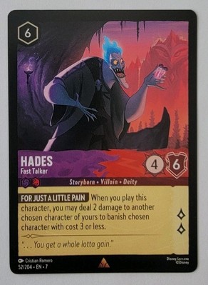 Hades - Fast Talker 52/204 Archazia's Island Regular NM