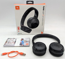 *OPEN BOX* JBL Tune 520BT Bluetooth Wireless On-Ear Headphones - Black