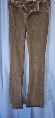 Old Navy Women's Original Diva Rinse Wash Mid-Rise Black Bootcut Jeans - Size 0