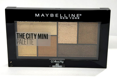 Maybelline New York The City Mini Palette, Rooftop Bronzes, 0.14 Ounce