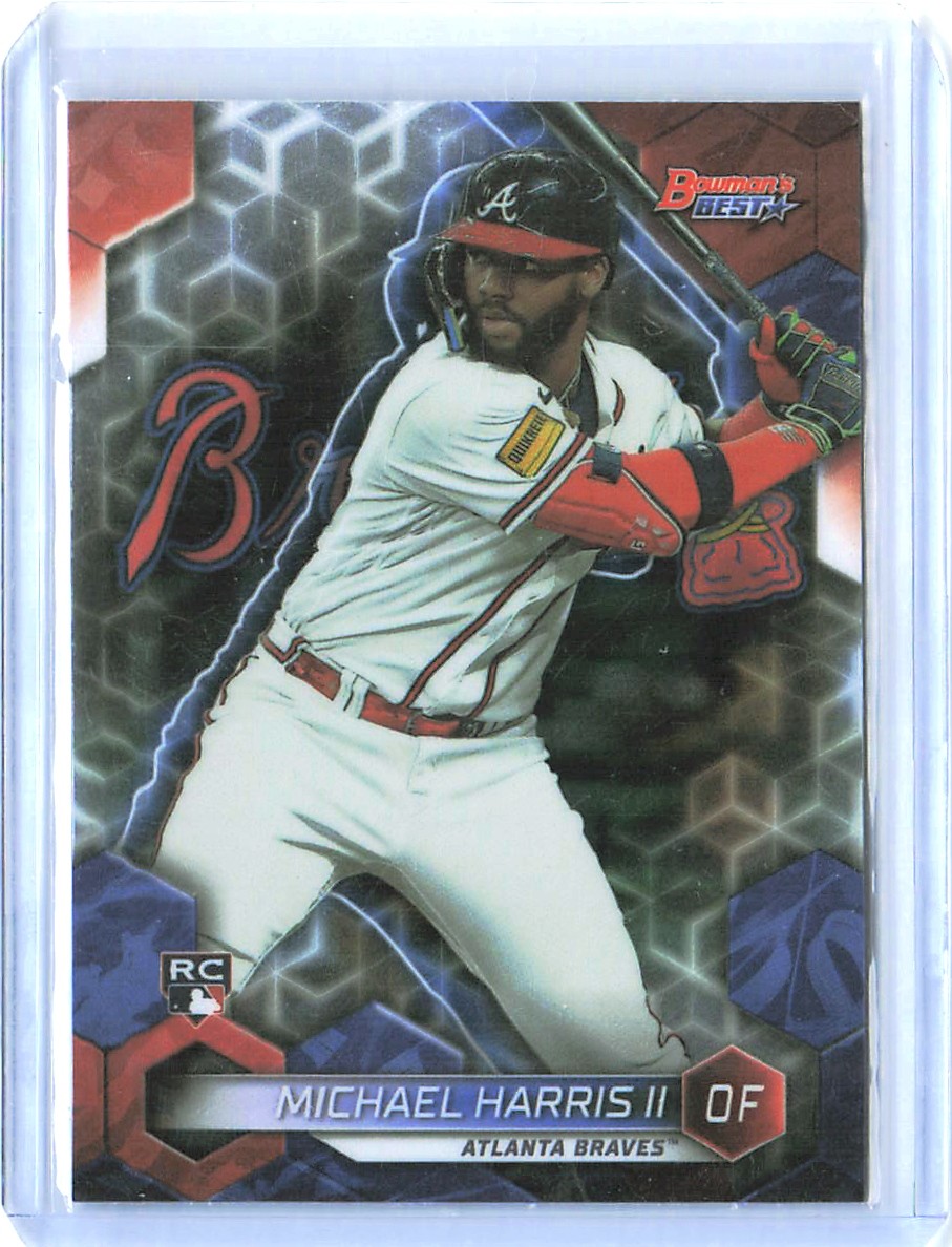 2023 Bowman's Best #27 Michael Harris II Baseball Card - Atlanta Braves MLB