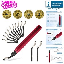 Deburring Tool with 12 High Speed Steel Blades, Deburring Tool 3D Printing, D...