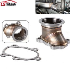 Turbo Down Gt25 Gt28 T25 T28 5 Bolt Flange To 2.5 Inch 63mm V Band Adapter Turbo Down Gt25 Gt28 T25 T28 5 Bolt Flange To 2.5 Inch 63mm V Band Adapter