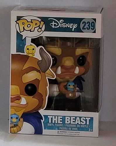 Funko Pop! Disney Beauty and the Beast The Beast #239 Vinyl Figure Vaulted