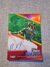 2021 Bowman's Best of Red Refractor Autograph #B21-RP Robert Puason RC #D  / 10