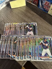 2024 Bowman Chrome 1st Prospect Luis Baez Lot of 20 Cards Houston Astros