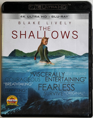 The Shallows | Blu-ray + 4K Ultra HD | Audio EN/FR/EN/IT/ES/JP/RU | Zone A B C
