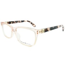 Kate Spade KS Calley HT8 Pink Havana Plastic Rectangle Eyeglasses 52mm
