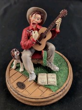 Vintage Norman Rockwell Figurine, Two-Part Harmony, Rockwell's Best Friends