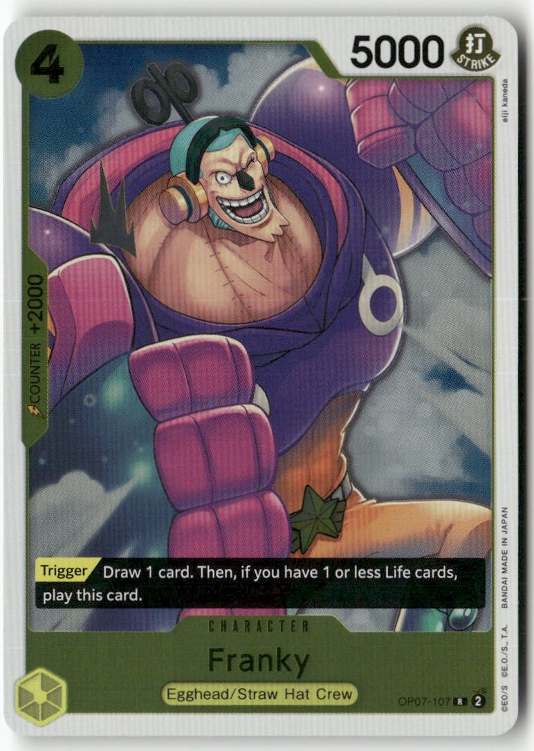 Franky R 500 Years in the Future OP07-107 NM