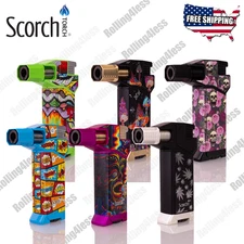 🆕❤️Scorch Torch Easy Grip Straight Single Flame Jet Torch Lighter-61831