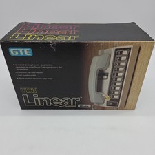 NEW GTE Linear Wall Phone Vintage Touch Calling Retro White Wood