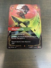 Shuriken Flip [Foil] #140 Prices | Riftbound Vendetta