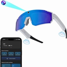 AI Smart Glasses with Camera, 32MP HD Video Recording Glasses