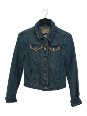Pilcro and the Letterpress Bomberjacke Jacke blau