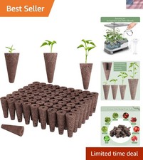 Kit Coltivazione Idroponica - 50 Spugne Coltivazione per Giardinaggio Indoor Senza Sforzo