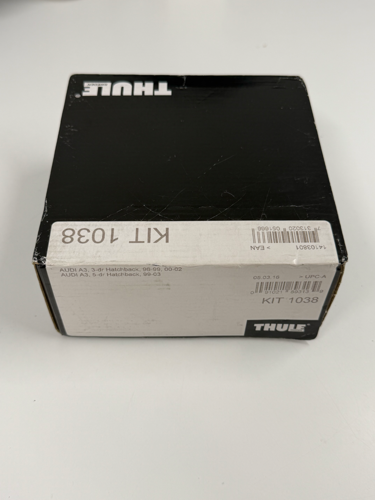 Thule Fitting Kit  1038 fits AUDI A3, 3-dr Hatchback, 96-99, 00-02 + other