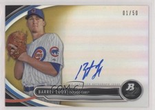2013 Bowman Platinum Prospects Gold Refractor /50 Barret Loux #BPAP-BL Auto r9d