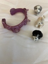 Puppy in my pocket 3 charm bracelet