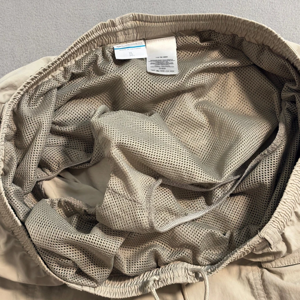 Pantalones de Carga Convertibles Columbia XL 30L Senderismo Exterior Cremallera PFG Pesca Foto 4 de 4