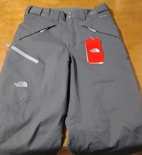 The North Face Ski Snowboard Pants Dryvent  Boys Large 14-16 Gray EZ Grow New