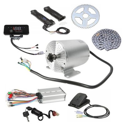 Kit Moteur électrique 72V 3000W DC Pour Scooter, EBike, Kart – Marque Unite
