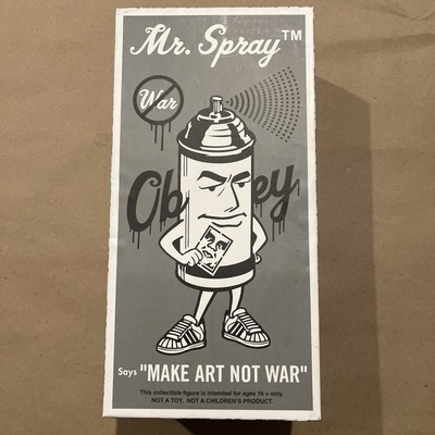 OBEYxSTRANGEco アートフィギュアMr.Spray OBEY x STRANGEco 