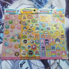 Sanrio Sticker Collection No Damage, 3 Sets, Cute Character Decals