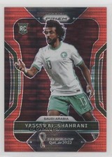2022 Panini Prizm World Cup Qatar Breakaway Red 66/99 Yasser Al-Shahrani 0c6