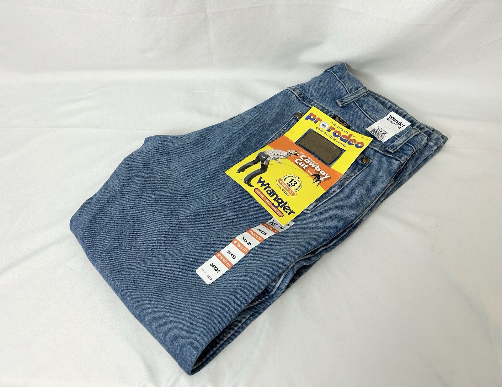 Mens Cowboy Cut 13mwz Pro Rodeo Rigid Indigo Denim Original 